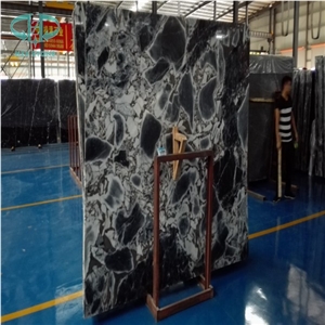 Blue Beauty/Silver Blue Golden River/China Palissandro Blue Marble Slabs/Flooring Tiles/Countertop