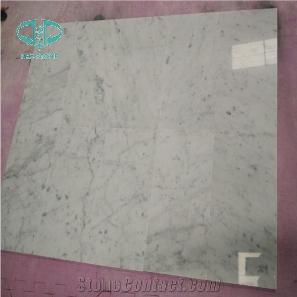 Cararra White Marble/Bianco Carrara Marble, Floor/Wall Slabs & Tiles