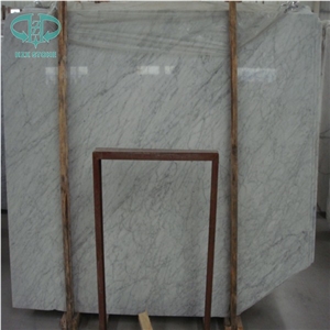 Carrara White, Statuary White Polished Marble, White Marble