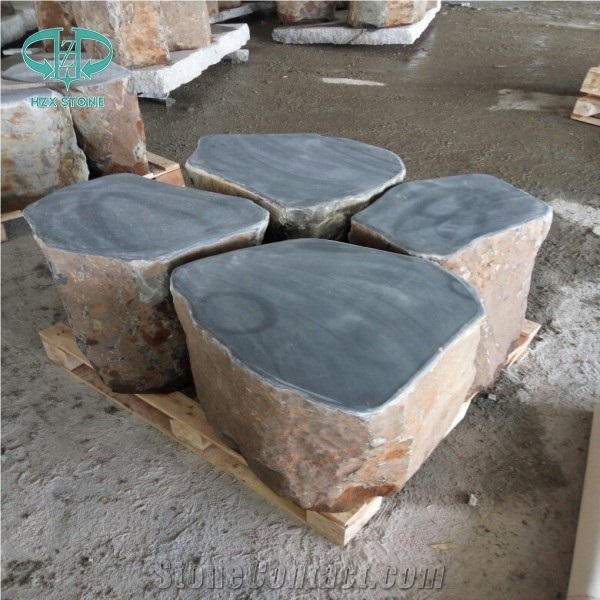 China Zhangpu Black Basalt Cobble Stone All Size Natural Spilt Paving Sets Cube Stone Paver Walkway Paver /Driveway Paving Stone/Garden Stepping Pavements/Exterior Pattern