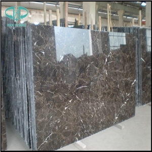 Chinese Dark Emperador Polished Slab /Brown Marble Slab and Tiles /Chinese Marble and Slab /Dark Emperador