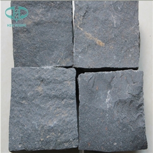 Cubestone, Black Basalt Cubestone, Black Basalt Cube Stone, Cobble Stone, Cobblestone, Natural Split Cubestone, Paving for Driveway Outdoor Decoration, Basalt Stone, Cube Stone, Paving Stone