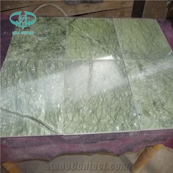 Dandong Green/Ming Green Marble Tiles & Slabs/Verde Jade Marble Tiles & Slabs/Verde Ming Green Marble Tiles & Slabs/China Green Marble Tiles & Slabs