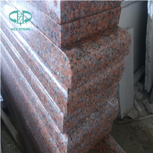 G562 Maple Red Granite/Polished/Flamed Tiles for Window Cills,Floor Covering/Wall