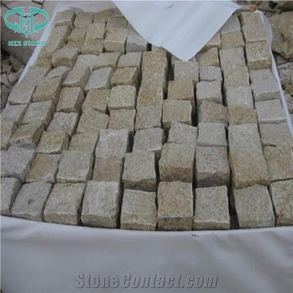G601/G603/G654/G682/Zhangpu Black Pineappled Cube Stone Light Grey,China Grey Granite, Natural Pavers, Granite for Landscaping Kerbstone/Building Stones/Road Stone/Paving Stone