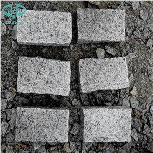 G601 Granite Pineappled Cube Stone, Light Grey,China Grey Granite, Natural Pavers, Granite Cube Stone for Landscaping/Building Stones/Road Stone/Paving Stone/Granite Paving Sets