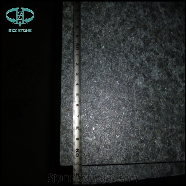 Granite G684, Flamed China Granite,China Natural Building Stones G684 Fuding Black Granite, Granite Polished Tiles /Black Pearl Wall Cladding Covering