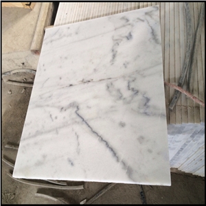 Guangxi White Marble, China White Marble, Polished Marble Tiles, Cloudy White Marble