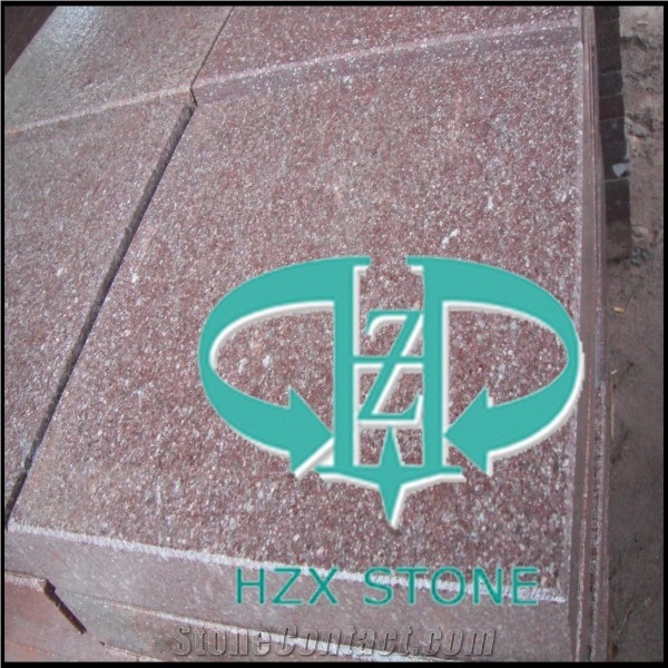 Honed Shouning Red Granite Tile/G666 Shouning Red Granite Stone Tiles, China Red Granite Outside Flooring /China Shouning Red Porphyry Granite Slabs & Tiles,Wall Covering,Floor Covering