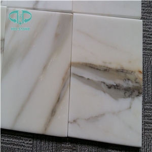Hotsale Polished Calacatte Gold Marble Slab for Wall Tile Tabletop Countertop Etc