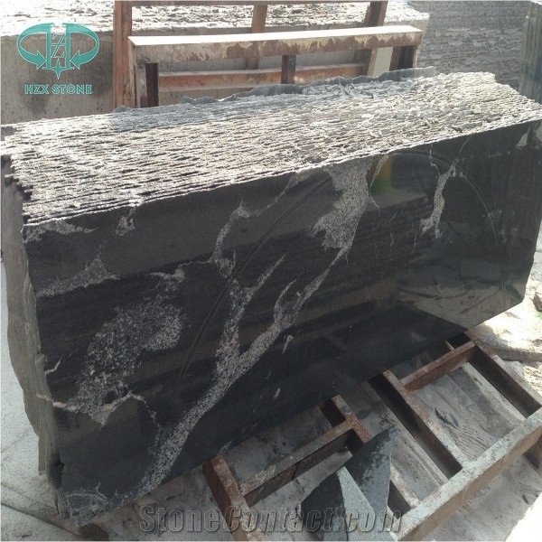 Imported Black Granite, Kashmir Black, Fantasy Black Granite, Nero Fantasy Granite Slabs & Tiles, Interior Decoration Granite, China Black Granite, Big Slabs