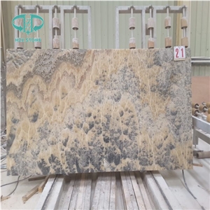 Jade Landscape Marble Slabs for Wall and Floooring