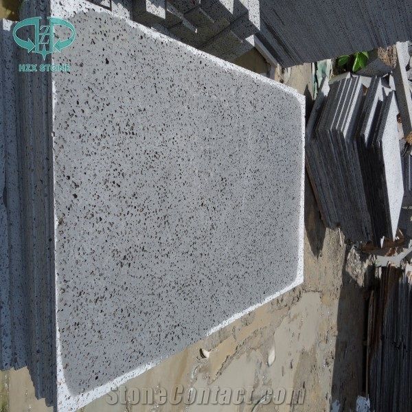 Lava Stone Paver Big Holes Volcanic Basalt Paving Tiles Saw Cut Lava Stone Tile For Garden Pavement Volcanic Rock Pavement Driveway Paving Floor Wall Tiles From China Stonecontact Com