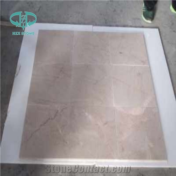 Pink Line Light Cream Mary Beige Marble for Countertop/Tabletop