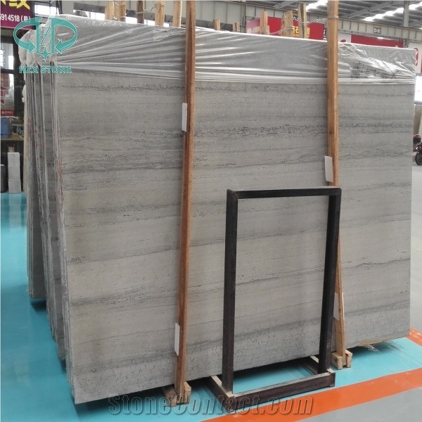 Polished Blue Wood Vein, China Blue Wood Marble, Stone Tiles, Honed Marble, Blue Wooden Tiles, Light Color Grain Marble, Honed Stone, Floor&Wall Tiles, Crystal Wooden Vein Marble