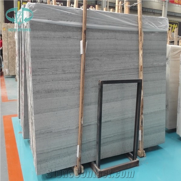 Polished Blue Wood Vein, China Blue Wood Marble, Stone Tiles, Honed Marble, Blue Wooden Tiles, Light Color Grain Marble, Honed Stone, Floor&Wall Tiles, Crystal Wooden Vein Marble