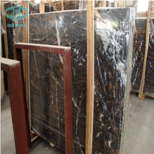 Polished Portoro Black Marble with Gold Veins, China Portoro Gold Marble Slabs, Black Marble, Marble Tiles, China Portoro Gold Marble, Tiles&Slabs, Marble Natural Stone, Floor Wall Covering