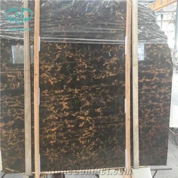 Polished Portoro Black Marble with Gold Veins, China Portoro Gold Marble Slabs, Black Marble, Marble Tiles, China Portoro Gold Marble, Tiles&Slabs, Marble Natural Stone, Floor Wall Covering