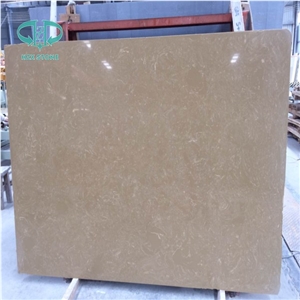 Popular Cheap Artificial Quartz Stone Value Yellow Polished Big Cut Slabs & Tiles for Floor, Wall Covering, Caesarstone Solid Surface, Silestone, Engineered Stone Walling