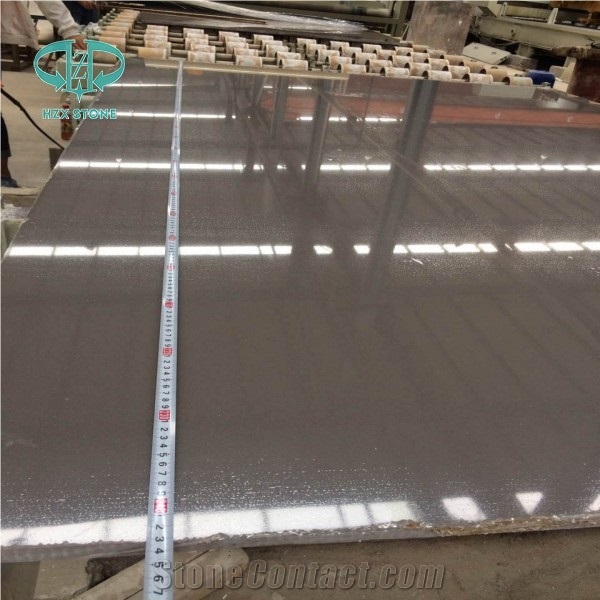 Pure Color Engineered Quartz Stone Slabs Tiles Flooring Popular Grey High Quality Low Price China Best Factory Grade a