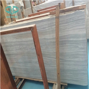 Quarry Direct Supply China Grey Wood Grain Marble Slab, China Serpegiante, Wooden Grey Marble