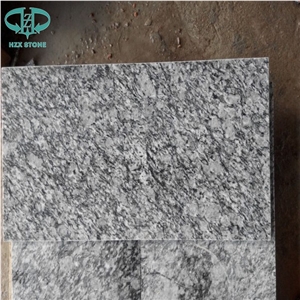 Spray Wave White Granite for Countertop Wall Cladding Floor Tiles