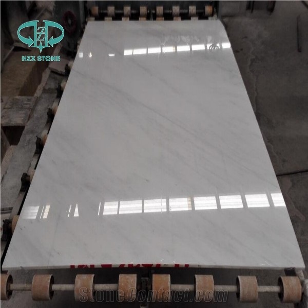Statuary White Oriental Eastern China Cararra Tiles For Floor