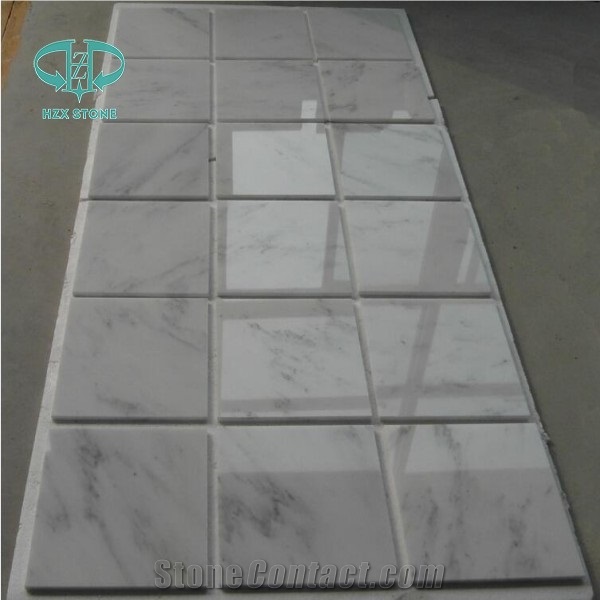 Statuary White Oriental Eastern China Cararra Tiles For Floor