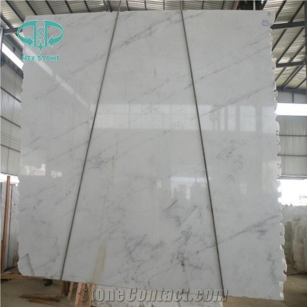 Statuary White Oriental Eastern China Cararra Tiles For Floor