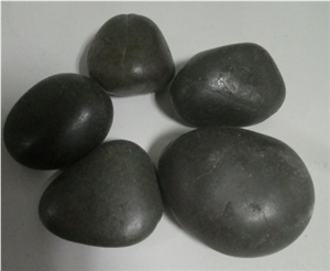 Black Flat Stone Reliable Quality, Black Pebble Stone