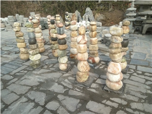 Garden Stone Pebble Fountains