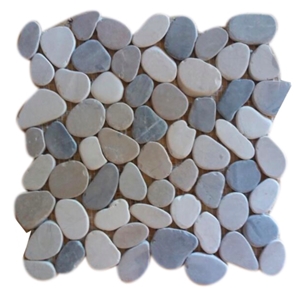 Slice Pebble Mosaic Mix Bromo