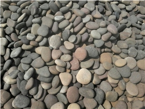 Mix Color River Pebble Stones, Multicolor Pebble Stones