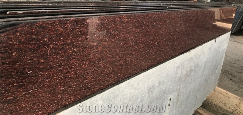 Asian Top Granite Slabs & Tiles, India Red Granite