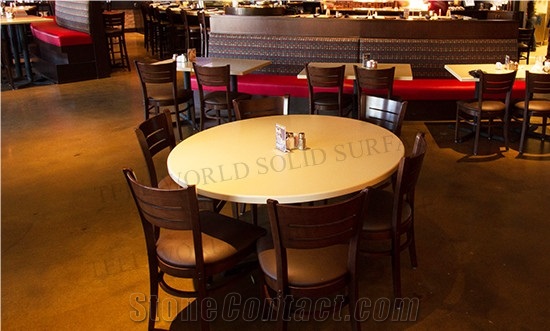 Marble Dining Table and Chairs Restaurant Table Top