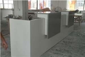Modern&Minimalism Acrylic Counter Top Reception Desk
