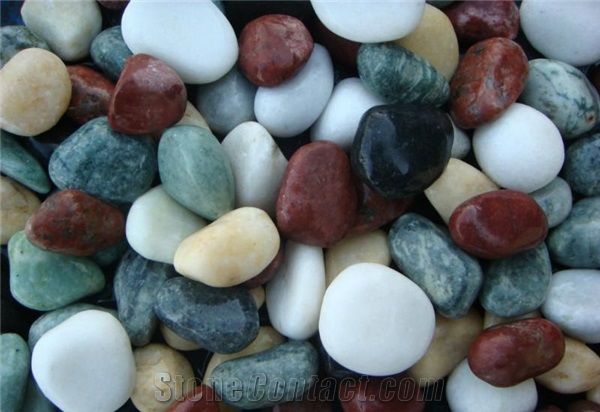 Colorful Pebbles Stone With Cheapest Factory Price Pebbles