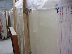 China Royal Botticino Beige Artificial Marble Slabs
