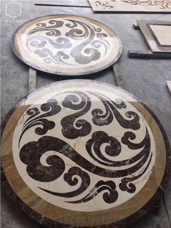Marble Waterjet/Natural Marble /Home Decoration Waterjet /Made in China Waterjdet /Wall /Floor Decoration
