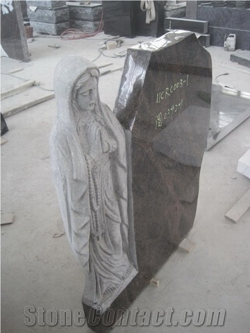 Austria Style Headstone,European Tombstone, Monuments Design,Cemetery Monuments Design,Polished Engraved Tombstone,Headstone