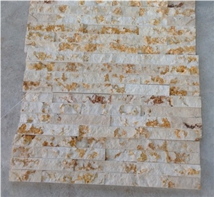 Beige Marble Culture Stone,Egyptian Yellow Marble Wall Cladding,Beige Marble Wall Decor,Chinese Culture Stone,Ledge Stone,Stone Panel,Stone Veneer