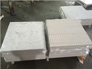 Bianco Carrara Composite Tile, High Quality, Stone with Ceramic Tile, Wall & Flooring Tile