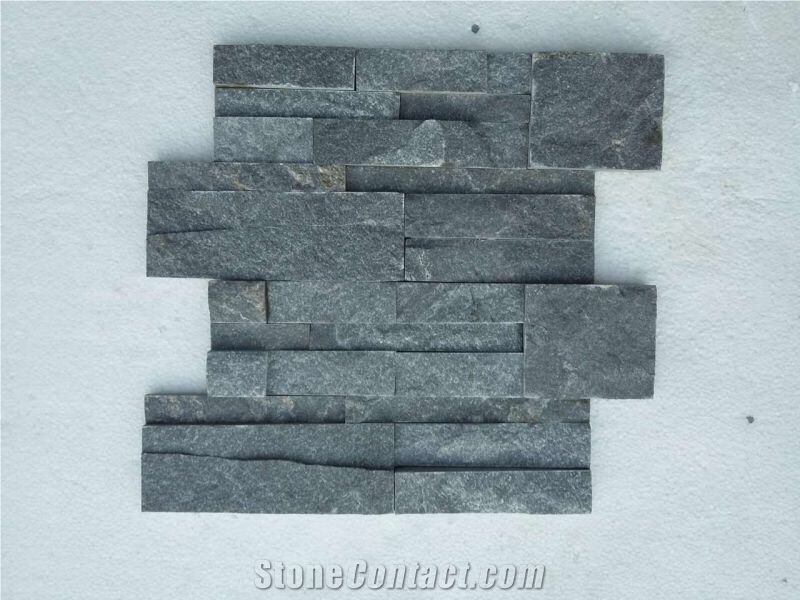 Blue Quartzite Ledge Stone/Stone Wall Cladding/Stone Wall Decor/Thin Stone Veneer/Feature Wall/Split Face Culture Stone/Thin Stone Veneer/Feature Wall