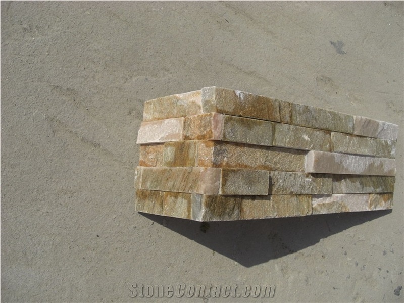China Natural Slate Stone Split Face Culture Stone, Cultured Stone for Wall Cladding, Stacked Stone Veneer/Thin Stone Veneer/Ledge Stone/Feature Stone/Beautiful Decor Stone