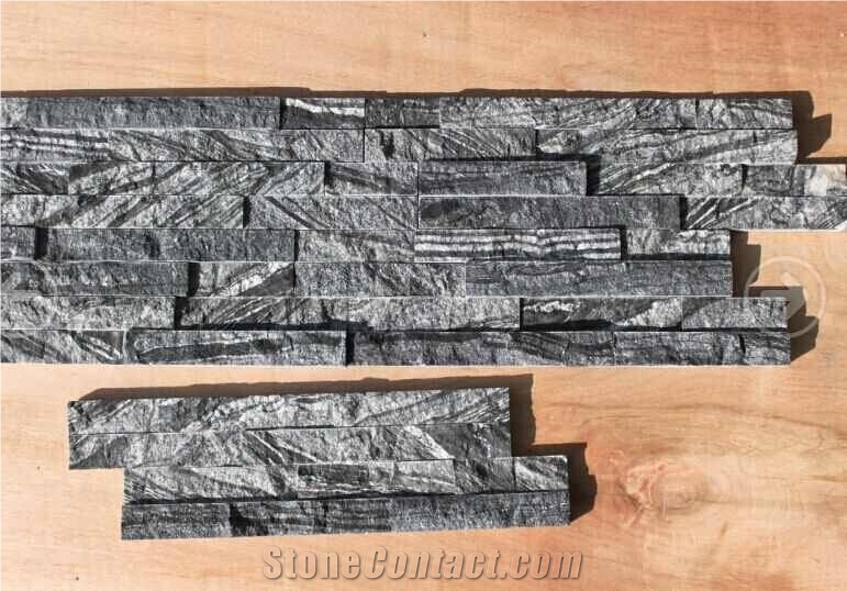 China Natural Slate Stone Split Face Culture Stone, Cultured Stone for Wall Cladding, Stacked Stone Veneer/Thin Stone Veneer/Ledge Stone/Feature Stone/Beautiful Decor Stone