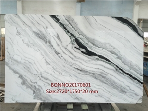 Chinese Marble Slabs Tiles/China Panda White Marble/China Marble/Black and White Mixed Marble Slabs for Project Bathroom Wall Floor Tiles/Wall Coverings