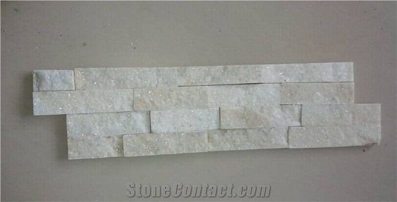 Crema Quartzite Ledger Stone Wall Decor,Beige Quartzite Natural Stone Veneer Z Shape ,Split Face Stacked Stone
