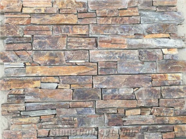 Culture Stone, Wall Stone Cement Back Wall Stone, Grey Slate Wall Stone Culture Stone,Hot Sell Finishing Material Stone Cement Ledgestone with Narural Surface