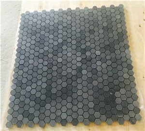 Hainan Grey Basalt, Basalt Mosaic, Basalt Mosaic Tile, Lava Stone Tile, Basalt Pattern, Basalt Tile & Slabe, Flooring & Wall Tile