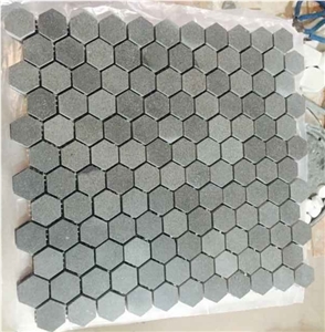 Hainan Grey Basalt, Basalt Mosaic, Basalt Mosaic Tile, Lava Stone Tile, Basalt Pattern, Basalt Tile & Slabe, Flooring & Wall Tile